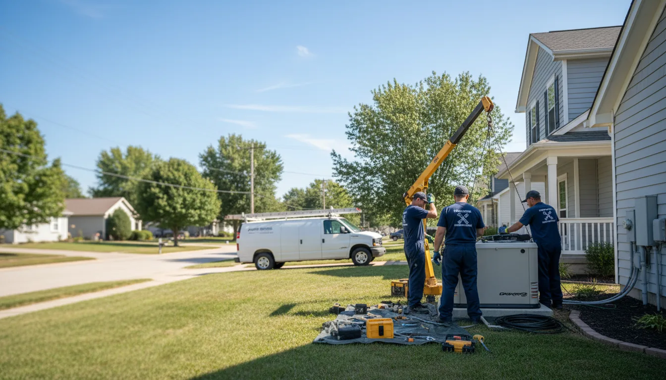 Generator Installation in Boissevain, VA near me